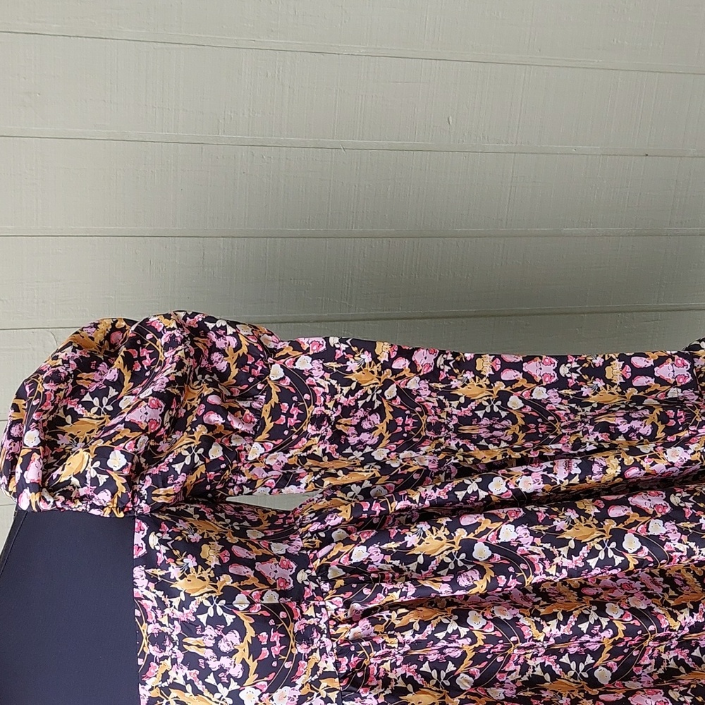 Buddy Love Stassie Puff Sleeve Baby Doll Floral Dress Sz XS - Picture 8 of 16